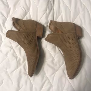 Target Brown Suede Booties | Size 8
